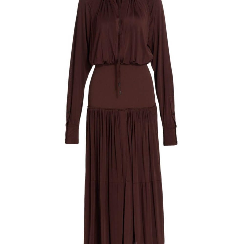 A.L.C. Elegant Burgundy Maxi Dress, size small